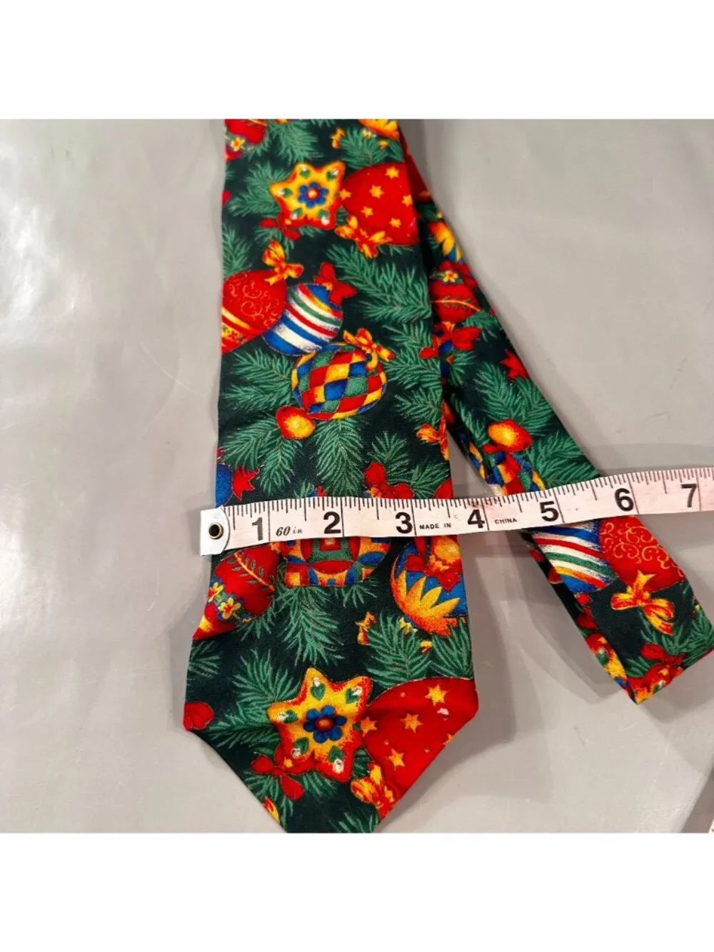 Cape Cod Neckwear Christmas Tie Mens Necktie Cotton Vintage Accessories